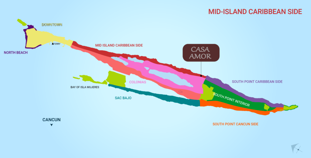 Map Casa Amor